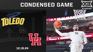 Toledo vs. #15 Houston Condensed Game | 2024-25 Big 12 Men's Basketball