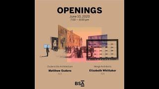 OPENINGS: Merge Architects, Oudens Ello Architecture