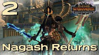 BEATDOWN AT THE BLACK PYRAMID! | Legions of Nagash | Total War Warhammer 3 OOD Campaign #2