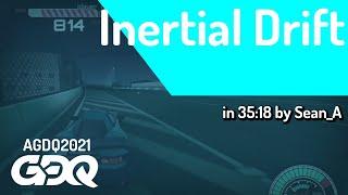 Inertial Drift by Sean_A in 35:18 - Awesome Games Done Quick 2021 Online