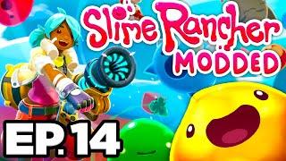  DIAMOND SLIME, TAMING A TARR, GLASS DESERT UNLOCK, PARTY GORDO!!! - Slime Rancher Modded Ep.14