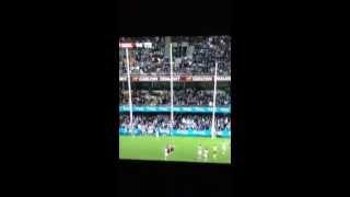 Ashley McGrath game winning goal V Geelong