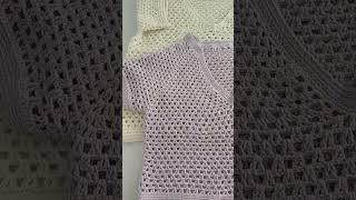 Örmesi çok kolay yazlık harika süveterler #elemegim #crochet #süveter #keşfetbeniöneçıkar