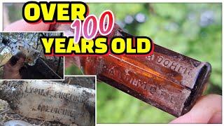  2024 Bottle Digging Dump Digging #36  POISON Sharp & Dohme Digging Rare Bottles Hillside Dump ©