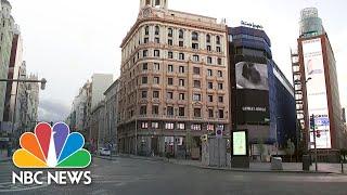 COVID-19 State Of Emergency Places Madrid In Lockdown | NBC News