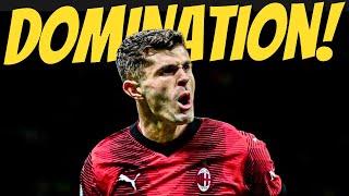 Christian Pulisic scores a stunner, Luka Jović decisive as AC Milan beat Frosinone!