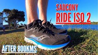 Saucony Ride ISO 2 After 800km ft. Brother David