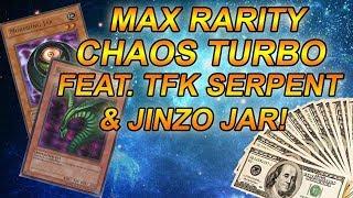 Yu-Gi-Oh! Max Rarity Chaos Turbo Ft. TFK Serpent & Jinzo Jar!