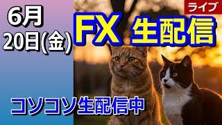 【TAKA FX】中東不安が続きますねー　FX生配信　6月20日（金）22時30分ごろ～