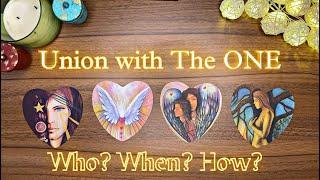 Pick a Card- ️Union with the ONE️ Who? When? How? Tarot Reading with English Subtitles