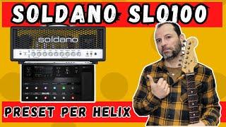 Fender Stratocaster & Soldano SLO100 V2.2 Pop Rock Line 6 Helix Preset.