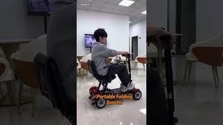 Simple and convenient folding Scooter suitable for the elderly #scooter #mobilityscooter