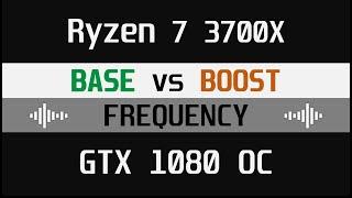 Ryzen 7 3700X - Core Performance Boost ON vs OFF - GTX 1080 OC (1080p Ultra)