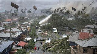 Mozambique Totally Paralyzed! Cyclone Chido 220 km/h destroys thousands of buildings!