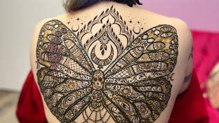 Epic Back Henna Design! ️