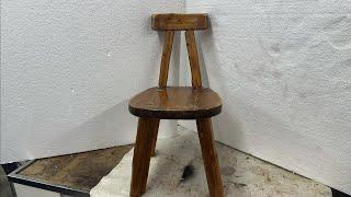 Pretty Pine chair with a big problem