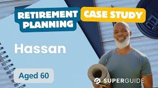 Retirement planning case study: 60 year old single man with $250k in super