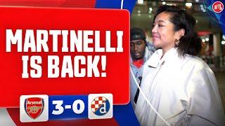 Martinelli Is Back! (Liv) | Arsenal 3-0 GNK Dinamo Zagreb