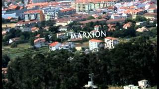 Vistas panorámicas de Vilagarcia de Arousa