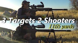 6BR v 6.5PRC at 1165yards