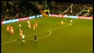 Fulham-Blackpool 1-1 George Karagounis Wonderful Goal