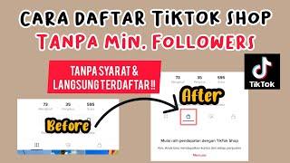 Cara Daftar Tiktok Shop Tanpa Minimal Followers | Tiktok Affiliate #tiktokshop #tiktokaffiliate