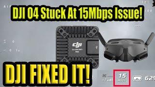 DJI Finally Listened -  O4 & Goggles 2 & Integra Bitrate Issue Fixed!