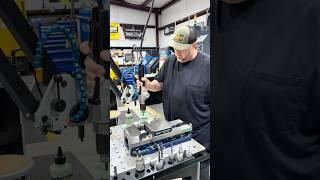 Quick job needed for the fab shop #machineshop #jobshop #anchorlube #flexarm #kaeser