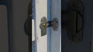 DIY Simple Manual 90° Sliding Wooden Gate Latch  #slidinglock #woodworking #doorhandles