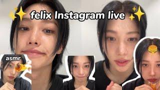 felix instagram live!