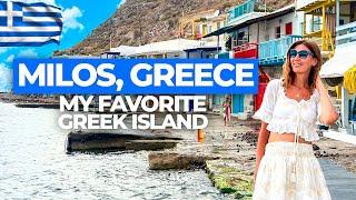 Why MILOS is My Favorite Greek Island (Solo Travelers Guide) 