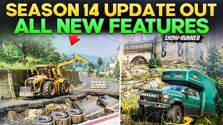 New Season 14 Update Out All New Features and Content in SnowRunner Everything You Need to Know