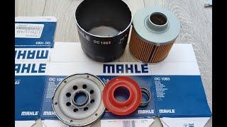 Распил масляного фильтра MAHLE OC1063 (China) (аналог MANN W712/83)