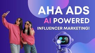 Effortless Cash for Creators: How Aha Ads Secures Brand Deals for You!