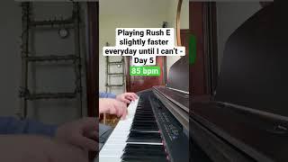 Playing Rush E slightly faster everyday until I can’t - Day 5 - 85 bpm