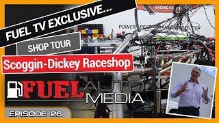 Fuel AutoMedia TV Visits the Scoggin-Dickey Raceshop!