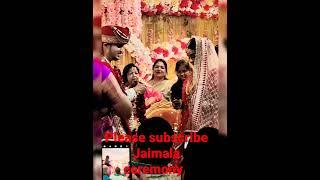 #jaimala rasm in wedding #wedding ceremony 