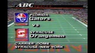 1991 #5 Florida @ #17 Syracuse No Huddle