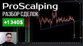 ТРЕЙДИНГ КРИПТОВАЛЮТ. PROSCALPING. РАЗБОР СДЕЛОК. BINANCE