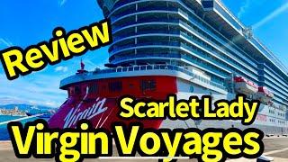 Virgin Voyages Scarlet Lady Cruise Review:  Full REAL Onboard Experience!