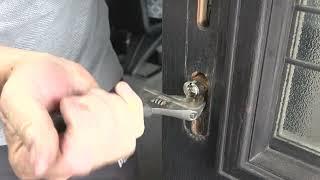 Must watch video, How burglars gain easy access to homes lock snapping