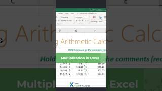 Multiplication in Excel #exceltips  #kacelitutorials