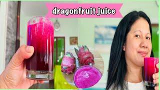 Local market favourites for March, making dragonfruit juice, shoutout//Cheche Lañojan