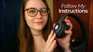 Follow My Instructions Experiment (Eye Tests, Hearing Tests, Neuro Tests)  ASMR Roleplay