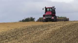 Case IH Quadtrac 620 with Amazone Centaur cultivator + no music, just sound