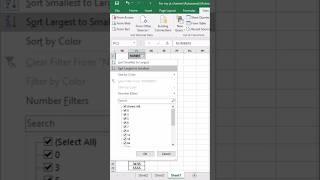 Ms Excel | Filter | Shortcut key | #excel #shortcutkeys #filter @developersguides