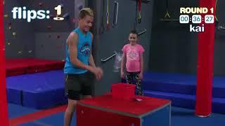 SIBLING VS  SIBLING ULTIMATE NINJA RACE! [Beckstrand] Family Ninjas American Ninja Warrior Run