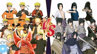 Naruto Uzumaki VS Sasuke Uchiha Marathon battle NARUTO X BORUTO Ultimate Ninja STORM