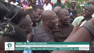 WATCH: NPP MPs Storm EOCO office over Detention of Chairman Wontumi | Channel One News