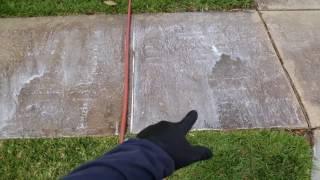 Pretreatment on Driveway Cleaning - Under Pressure Power Wash LLC